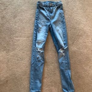 American Eagle Curvy Hugh Rise denim Jeggings
